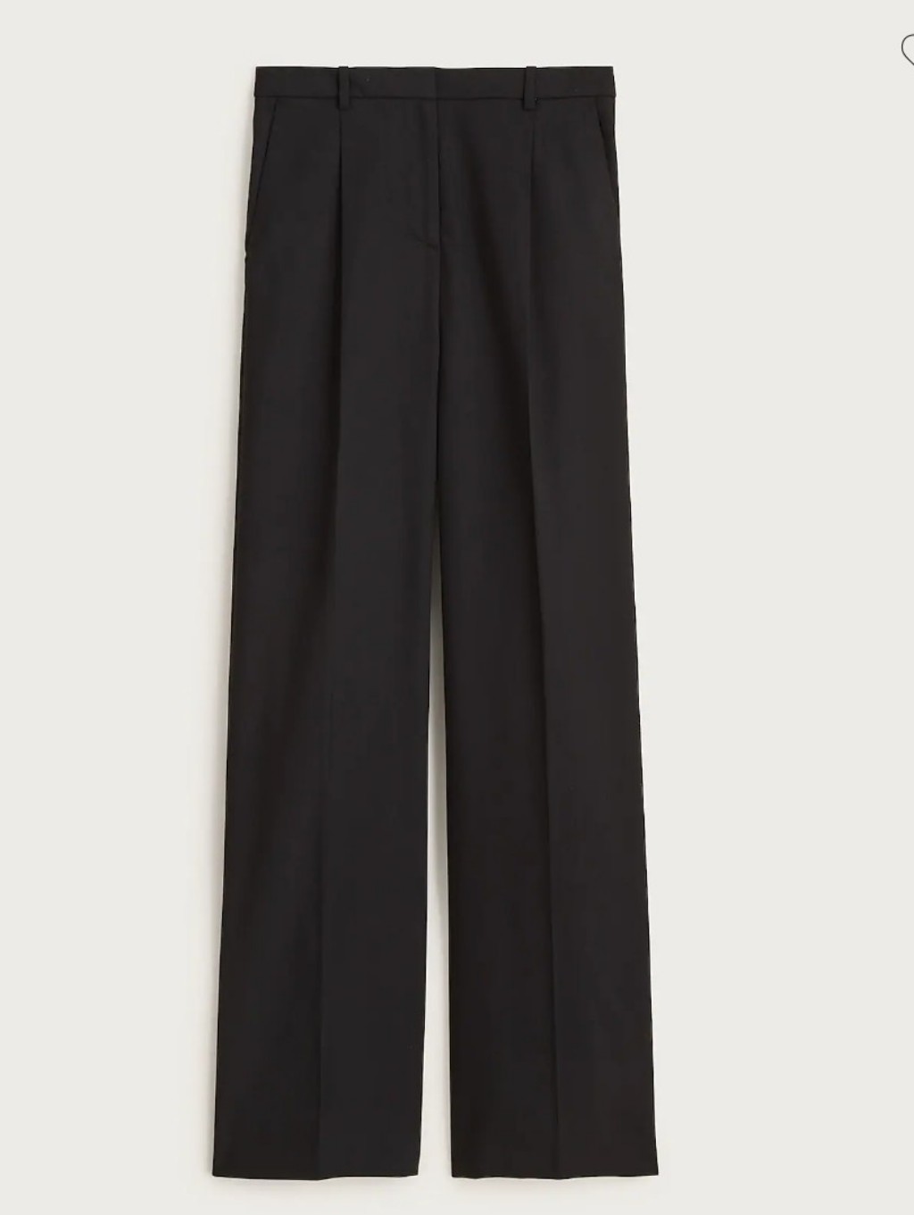 J Crew Essential Wide-Leg Pant In Italian Studio Wool Blend Cn722 Size 4 New